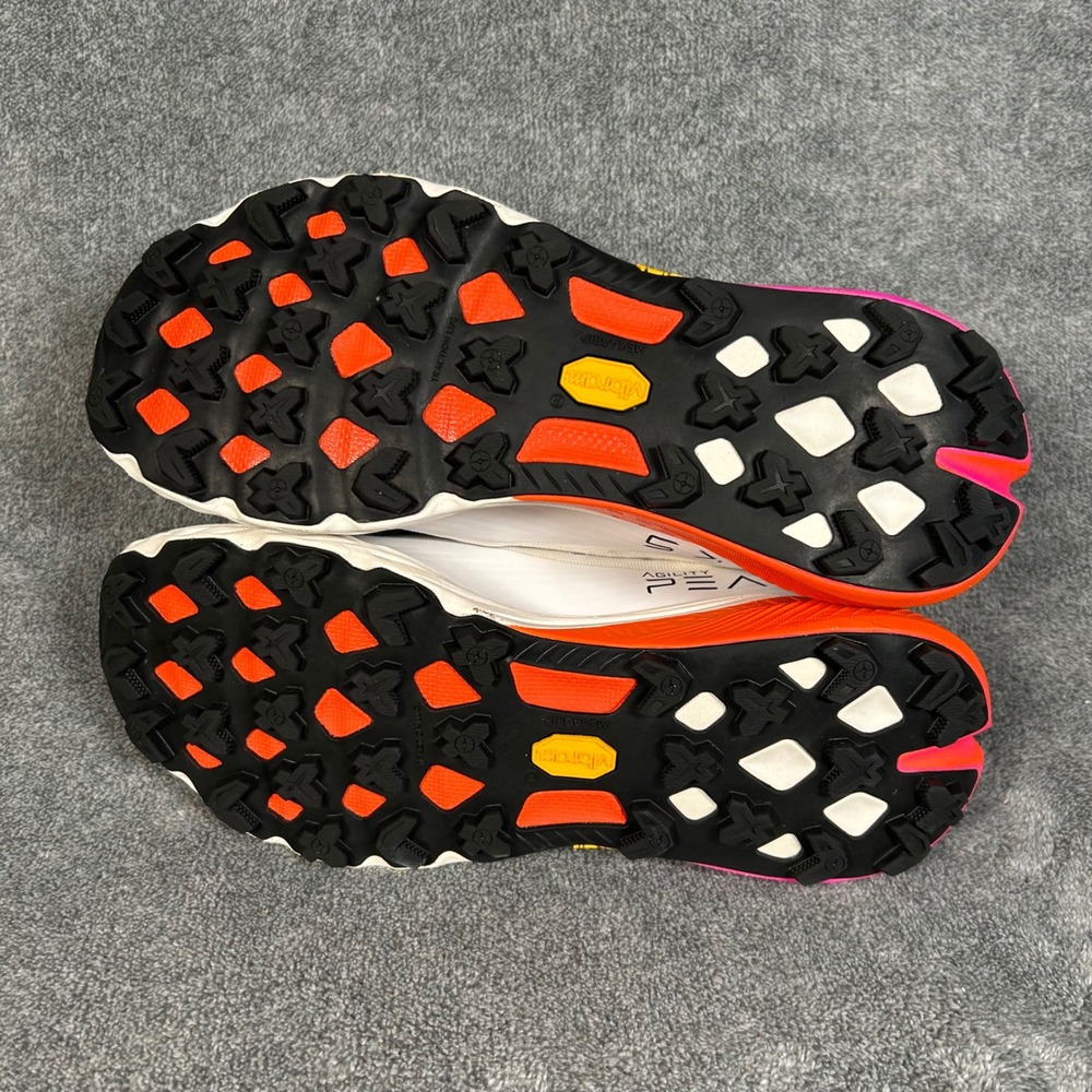Merrell Agility Peak 5 Mens 8 White Orange Pink Trail Running Shoes J068233 - Picture 12 of 15